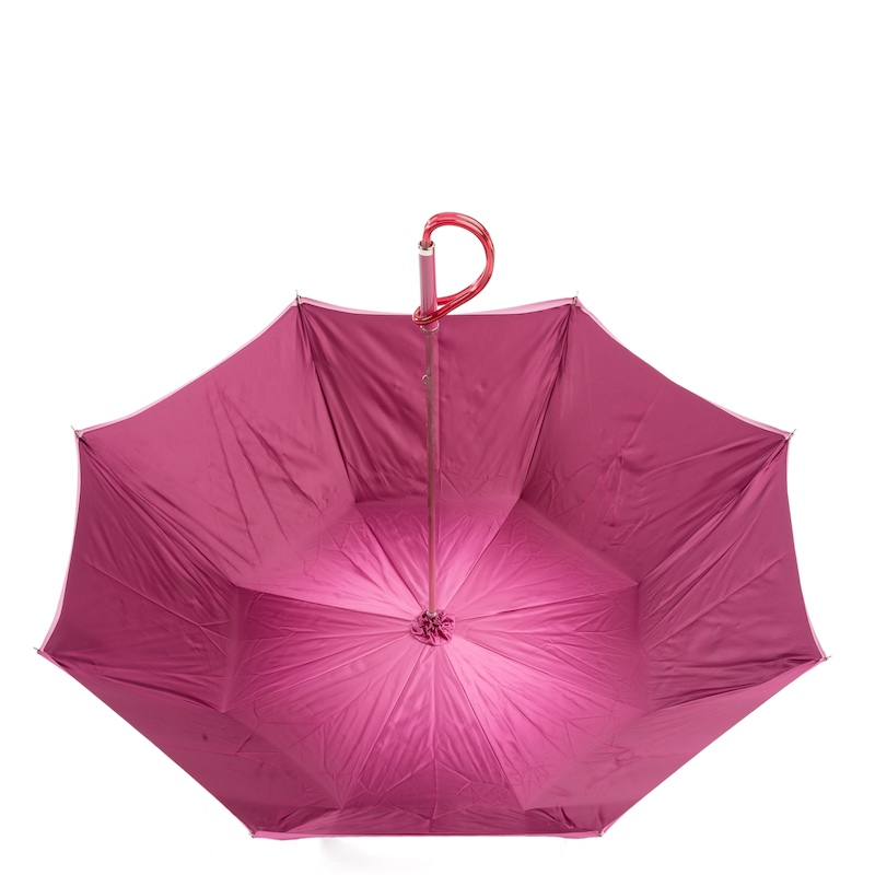 Pasotti Pink Swarovski® Umbrella, Double Cloth - Luxury