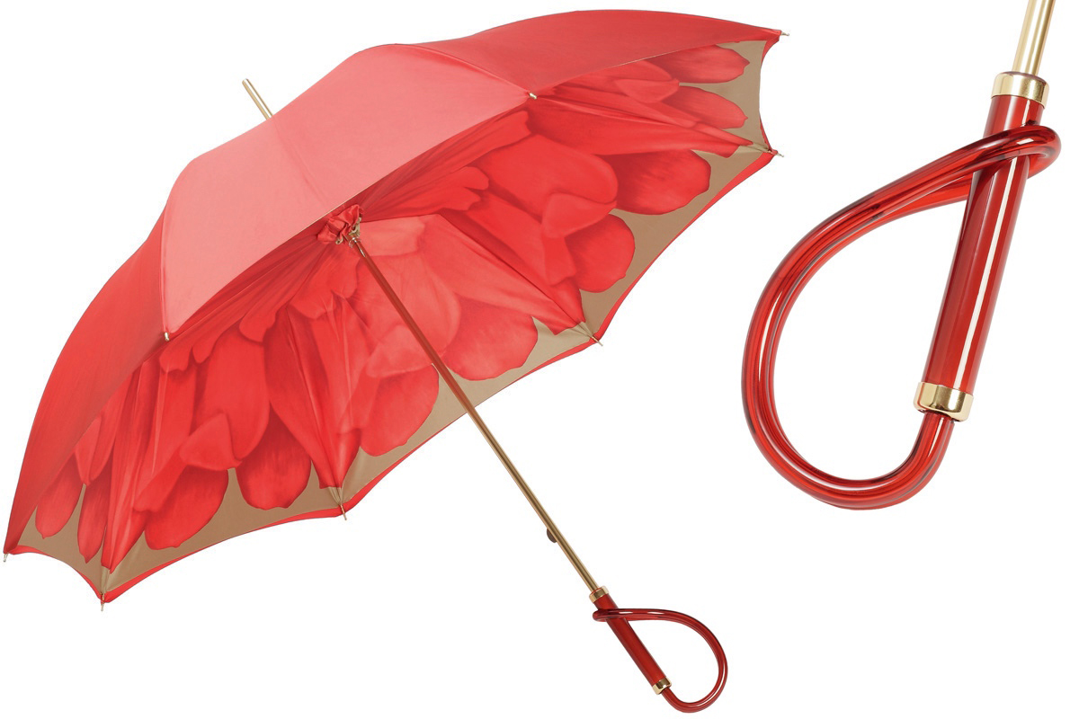 Perletti clair fleuri parapluie-design italien 