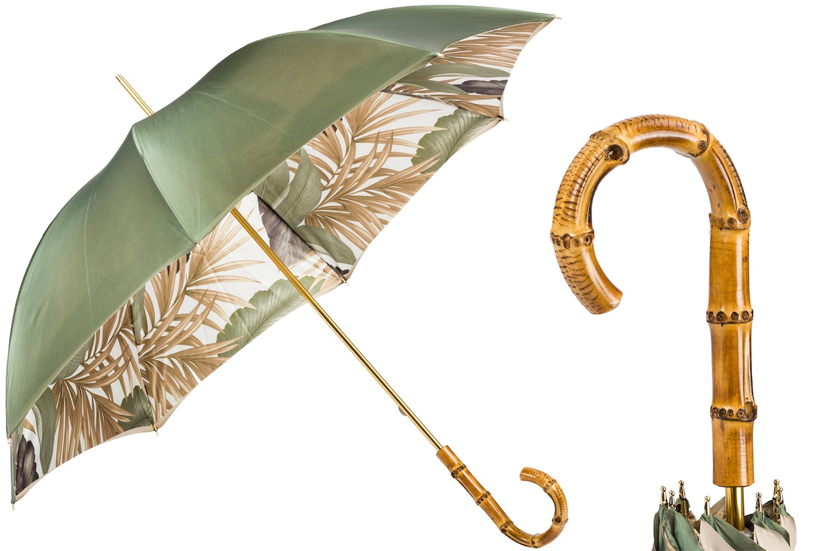 ★Pasotti★名品 イタリア日傘★Flowered Parasol w/ Bamboo ☆Pasotti☆名品 イタリア日傘☆Flowered Parasol w/ Bamboo