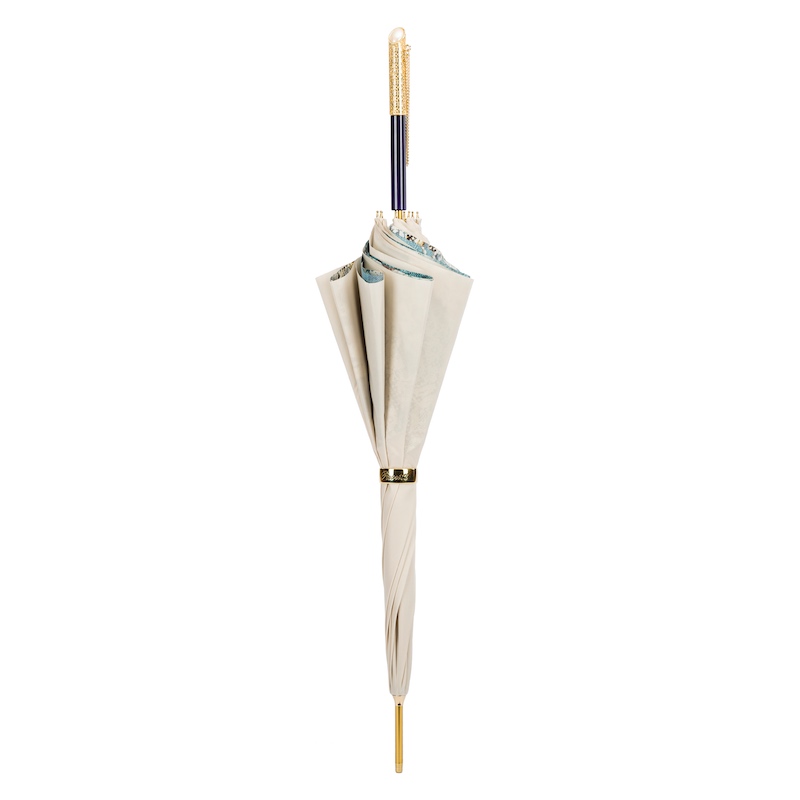 ★Pasotti★名品 イタリア傘★Vintage Pearled, Double Cloth Pasotti Vintage Pearled Umbrella, Double Cloth - Vintage
