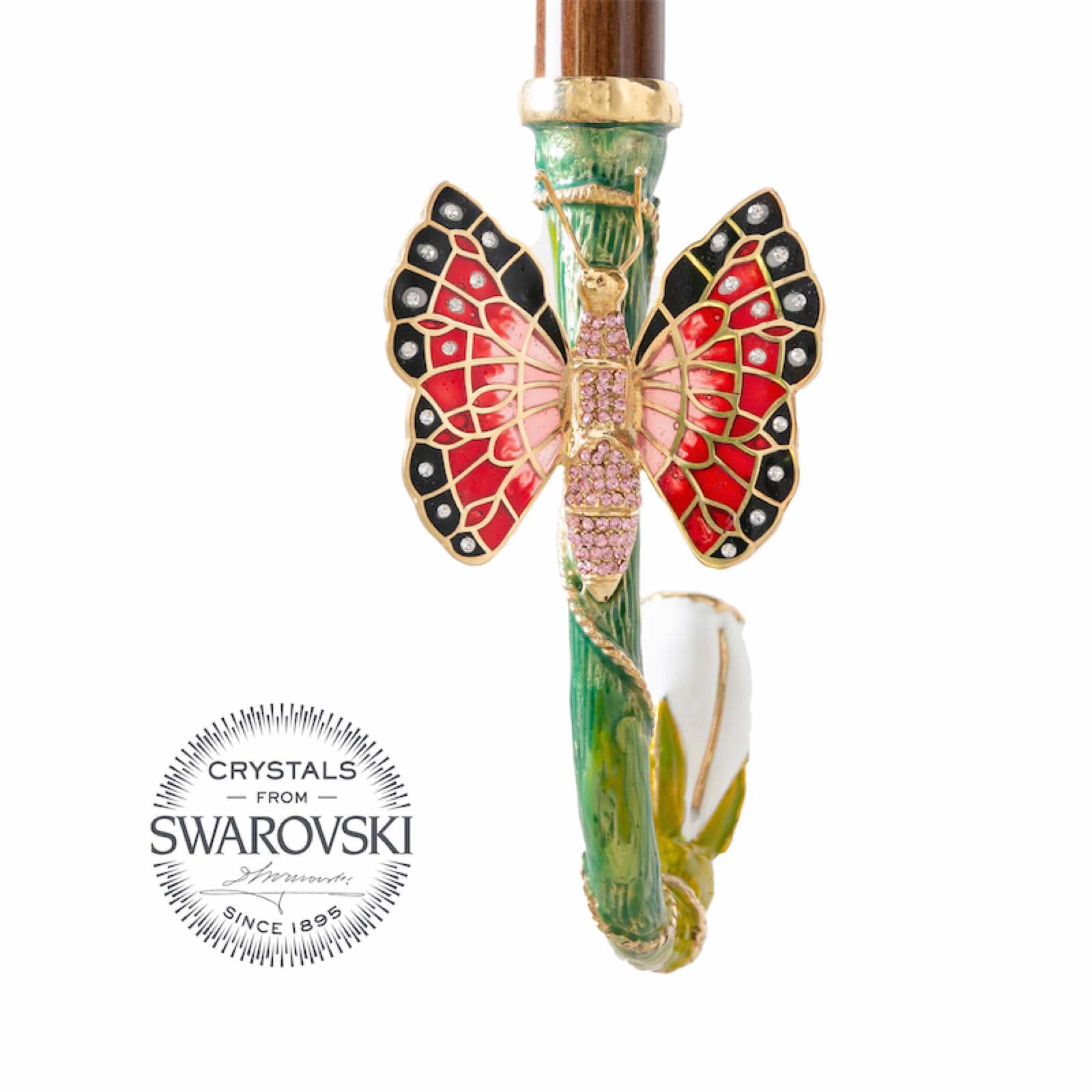 189 5X790-10 K90 - Red Butterfly Umbrella
