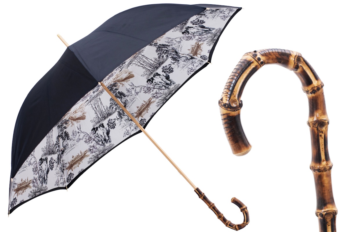 Women Classic Umbrellas Stylish umbrella for woman, with leather