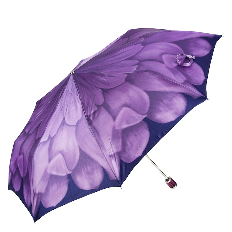 Pasotti Purple Flower Umbrella Dahlia Umbrellas
