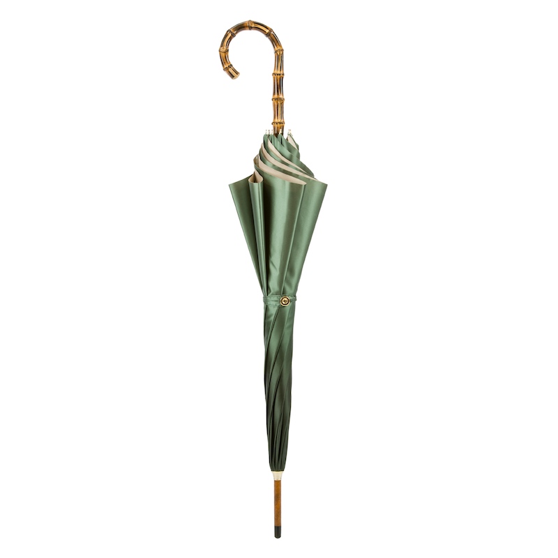 Bicolor Bamboo Handle Umbrella