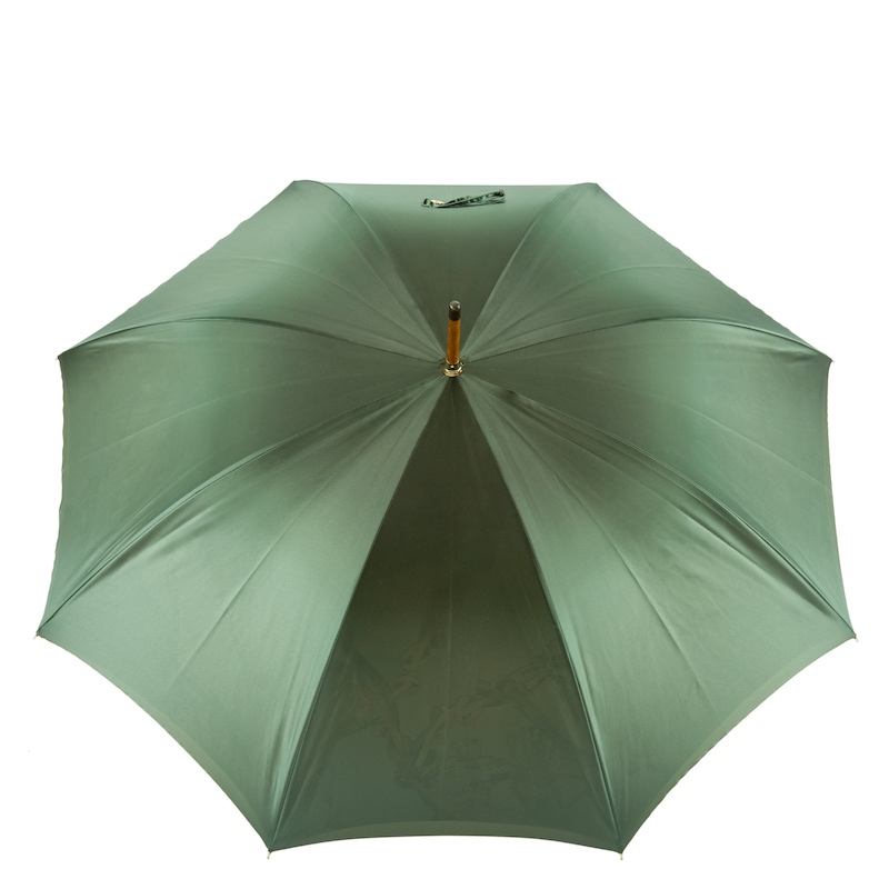 Bicolor Bamboo Handle Umbrella