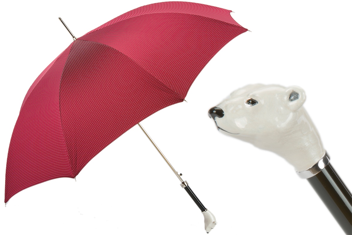 478 Pto CN2 K71 - Umbrella with Enameled Bear