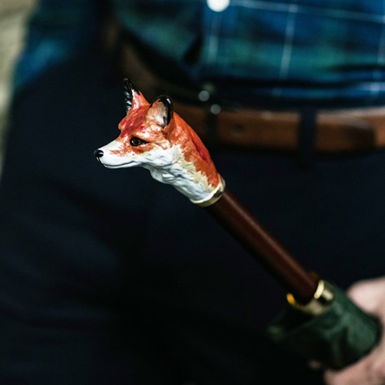 Luxury Fox Umbrella - Bespoke - Fox Umbrellas